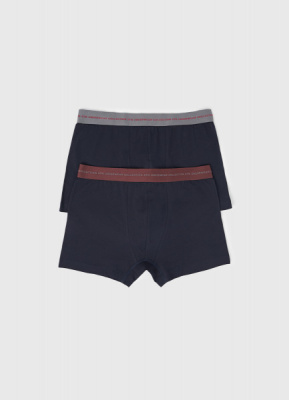 Трусы-транки, 2 шт., Синий