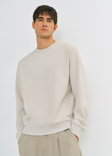 Базовый свитшот, Белый