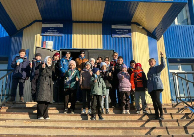 Школьники из якутского села Хоринцы выехали в Санкт-Петербург /    Республика Саха (Якутия)