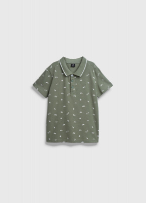 Поло для мальчиков, Зеленый