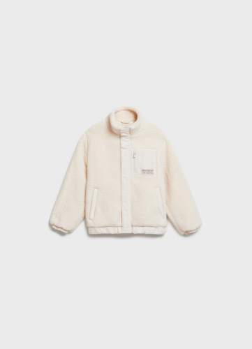 Куртка из шерпы для мальчиков, Бежевый