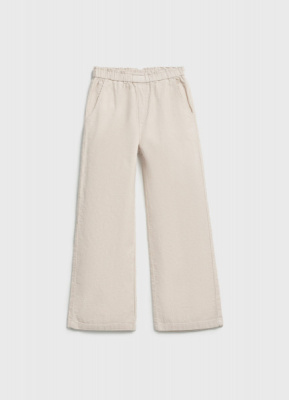 Вельветовые брюки для девочек, Бежевый