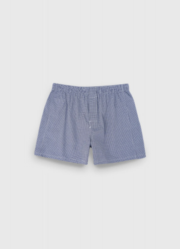 Текстильные трусы-боксеры, Голубой