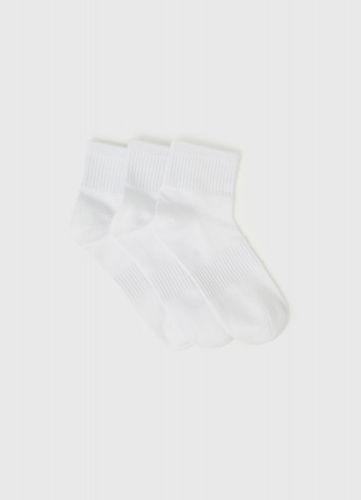 Фитнес-носки, 3 пары, Белый
