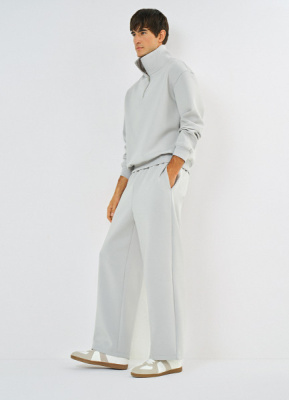 Брюки с эластичным поясом, Серый