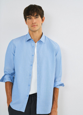 Рубашка, Голубой