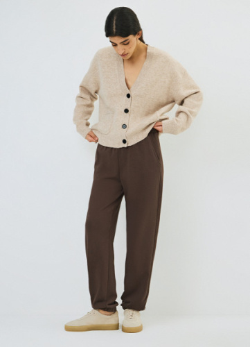 Кардиган из мягкой пряжи с шерстью, Бежевый