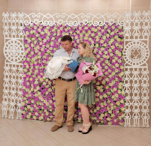 Счастливые родители детей «столетия» /  Мирный Мирнинский Республика Саха (Якутия)