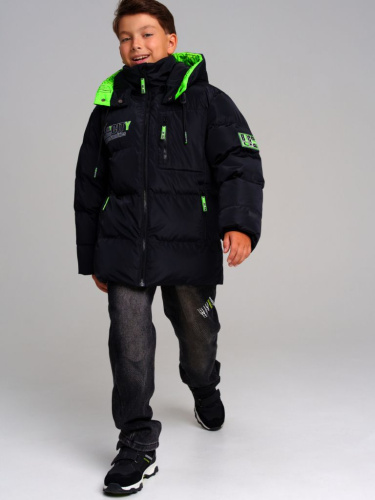 Куртка текстильная с полиуретановым покрытием для мальчиков
