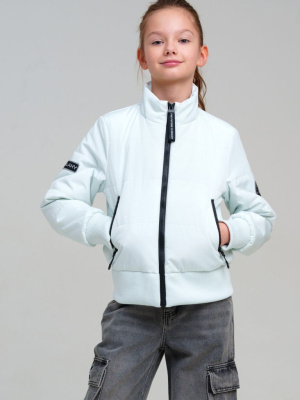 Куртка текстильная с полиуретановым покрытием для девочек