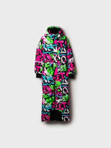 Комбинезон текстильный с полиуретановым покрытием для девочек