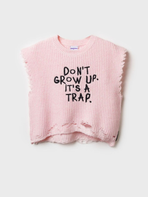 Жилет трикотажный для девочек