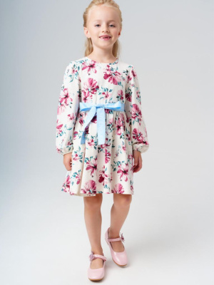 Платье трикотажное для девочек