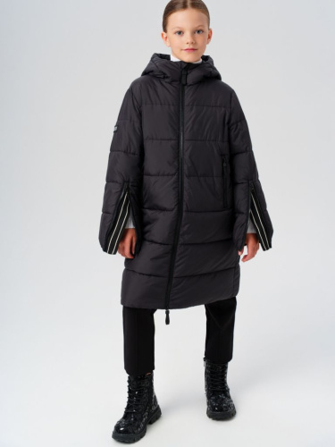 Пальто текстильное с полиуретановым покрытием для девочек