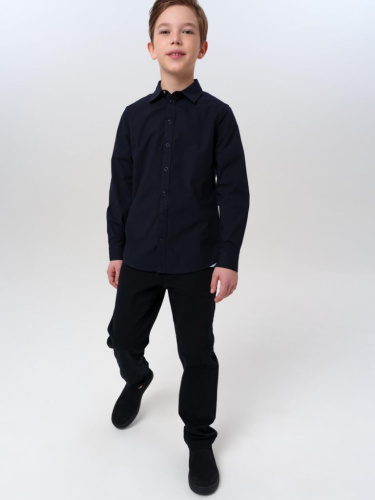 Рубашка текстильная на кнопках для мальчика