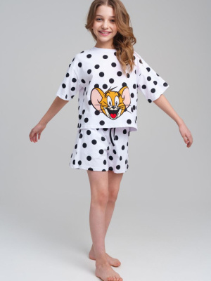 Пижама трикотажная для девочек