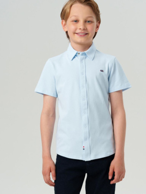 Сорочка трикотажная для мальчиков (regular fit)
