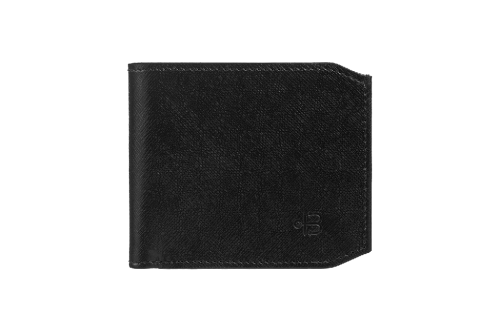 Кошелек сафьяновый Crab Black-Brown