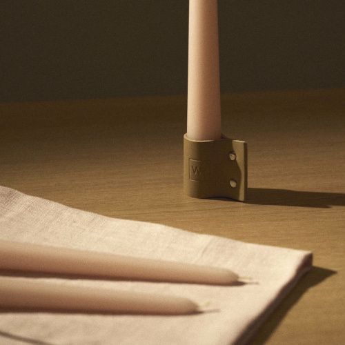 Холдер под свечу Knoop caramel (комплект 2 шт)