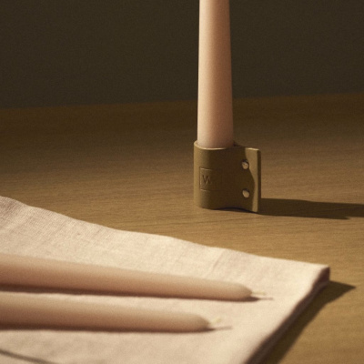 Холдер под свечу Knoop caramel (комплект 2 шт)