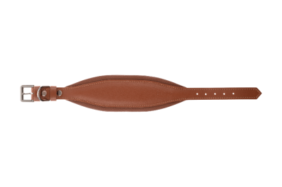 Кожаный ошейник Селедка Brown