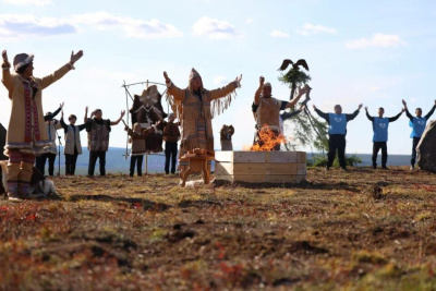 Этнокомплекс для эвенкийских обрядов и ритуалов создали в Оленекском районе / ЯСИА  Оленекский Республика Саха (Якутия)