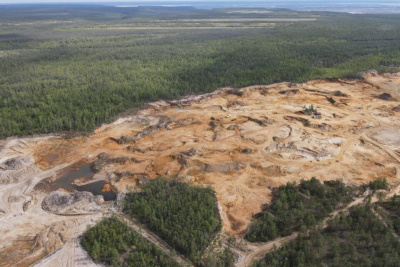 Незаконную добычу песка на сумму 2,3 млн рублей пресекли в Якутии /    Республика Саха (Якутия)