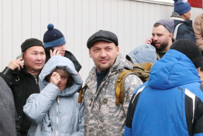 Первый борт ушел на Бурятию /  Мирный Мирнинский Республика Саха (Якутия)