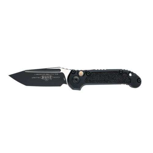 Автоматический нож Microtech LUDT Gen III T/E, сталь M390MK, рукоять алюминий, черный