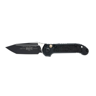 Автоматический нож Microtech LUDT Gen III T/E, сталь M390MK, рукоять алюминий, черный