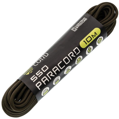 Паракорд 550 Khaki, 10 м