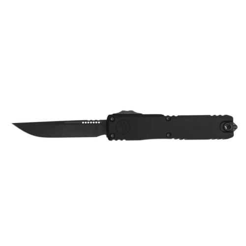 Автоматический нож Microtech Ultratech ZBP Gen III S/E, сталь M390MK, рукоять алюминий, черный