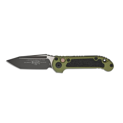 Автоматический нож Microtech LUDT Gen III, сталь M390MK, рукоять алюминий, зеленый