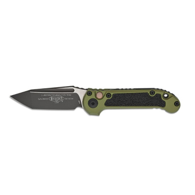 Автоматический нож Microtech LUDT Gen III, сталь M390MK, рукоять алюминий, зеленый