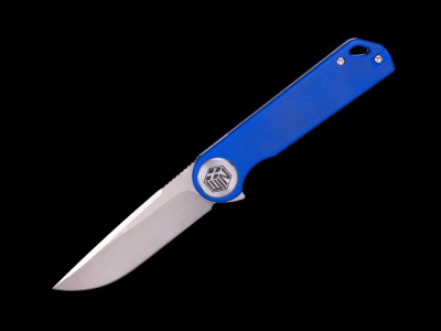 Складной нож Dr.Tech W3897GB, сталь D2, рукоять G10, синий