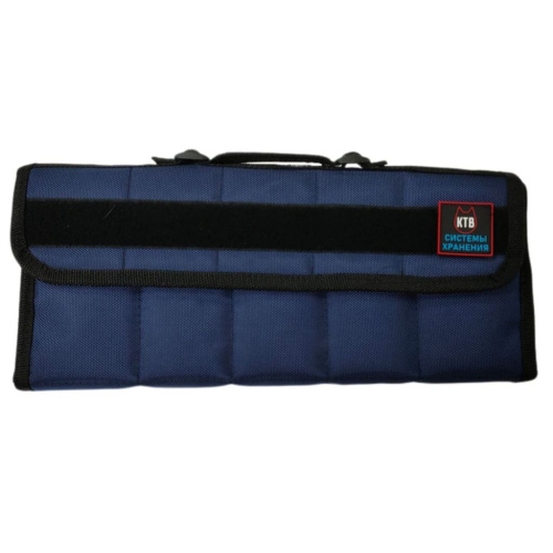 Сумка для 10 ножей KTB, темно-синяя