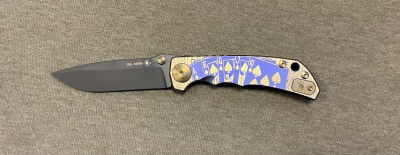 Складной нож Spartan Blades SHF Flush, сталь S45VN, рукоять титан