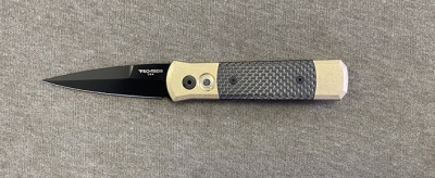 Автоматический нож Pro-Tech Godson, сталь 154CM, рукоять карбон