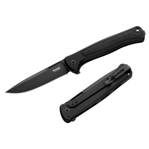 Складной нож LionSteel Skinny Aluminium, сталь MagnaCut, рукоять алюминий/микарта, черный