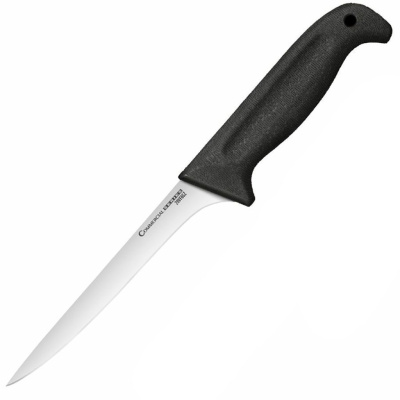 Филейный нож Cold Steel Fillet Knife, сталь 4116, рукоять Kray-Ex, черный