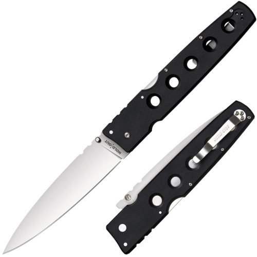 Нож складной Cold Steel Hold Out 6", сталь S35VN, рукоять G10, черный