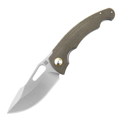 Складной нож Artisan Xcellerator, сталь AR-RPM9, Liner-lock, рукоять микарта
