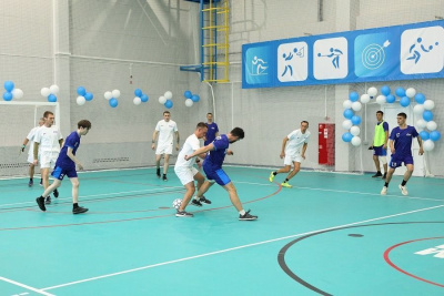 На Чаяндинском нефтегазоконденсатном месторождении открыли спортивно-оздоровительный комплекс /    