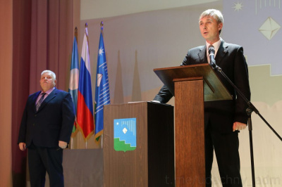 Вступление в должность главы города Удачного /  Мирный Мирнинский Республика Саха (Якутия)