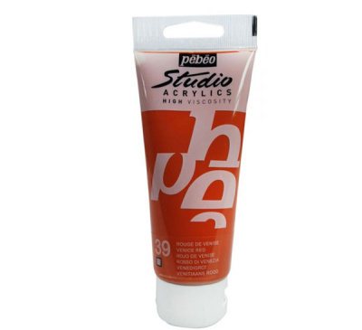 Акрил Pebeo "Studio" 100 мл Венецианский красный