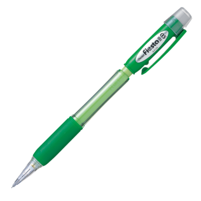 Карандаш автоматический Pentel Fiesta II 0,5 мм, c резиновым грипом, зеленый корпус