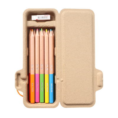 Набор карандашей цветные, стираемые HIMI 24 цвета, ластик в комплекте