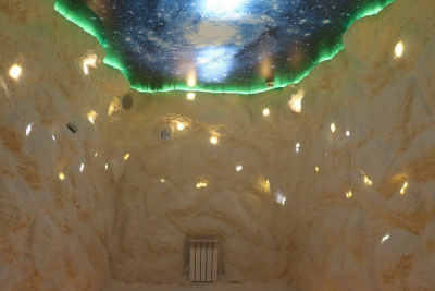 В Ленском районе Якутии детский лагерь оборудовали соляной комнатой /   Ленский Республика Саха (Якутия)