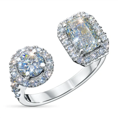 Кольцо из белого золота э4712кц06250355_white