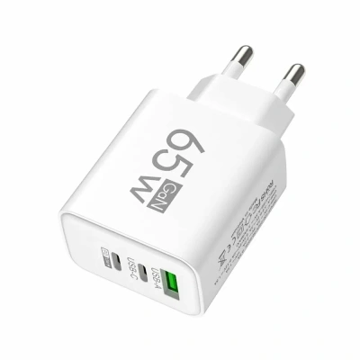 Сетевое зарядное устройство Acenew GaN Charger 65W USB/2хType-C (белый)